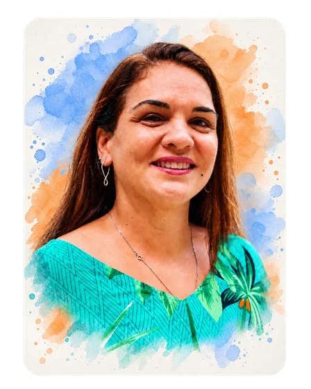 Retrato de Anna Paula Matias